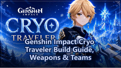 Genshin Impact Cryo Traveler Build Guide, Weapons & Teams