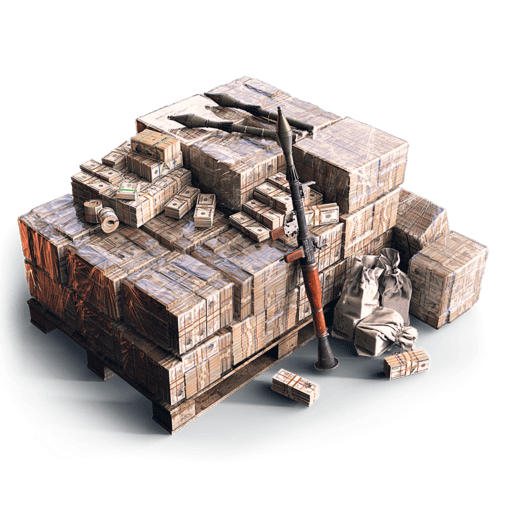 US dollar container bag