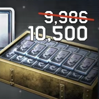 10500 платины