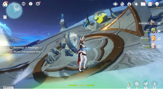 Genshin Impact : comment résoudre le puzzle de Moontide Sea