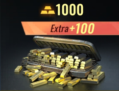 1000 + 100 Golds