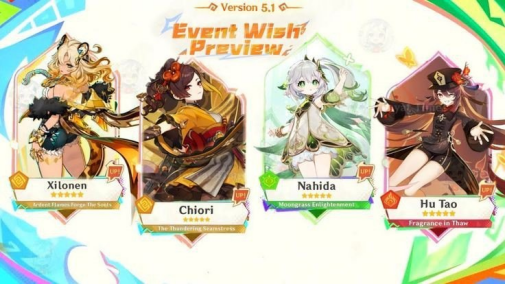 Genshin Impact 5.1 Banner Schedule: Xilonen Debut, Nahida and Hu Tao Reruns, and Pull Advice