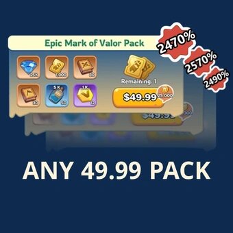 49.99 Standard Packs