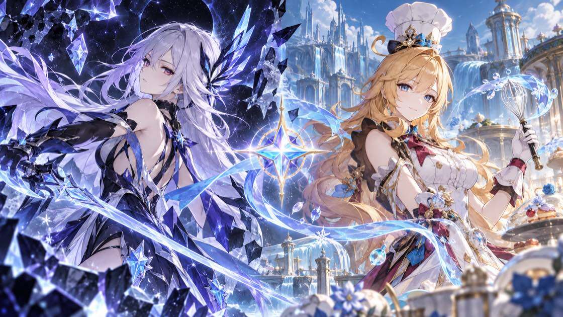 《原神》7.1 下半卡池絲柯克或愛可菲抽取指南,冰元素特效與楓丹背景