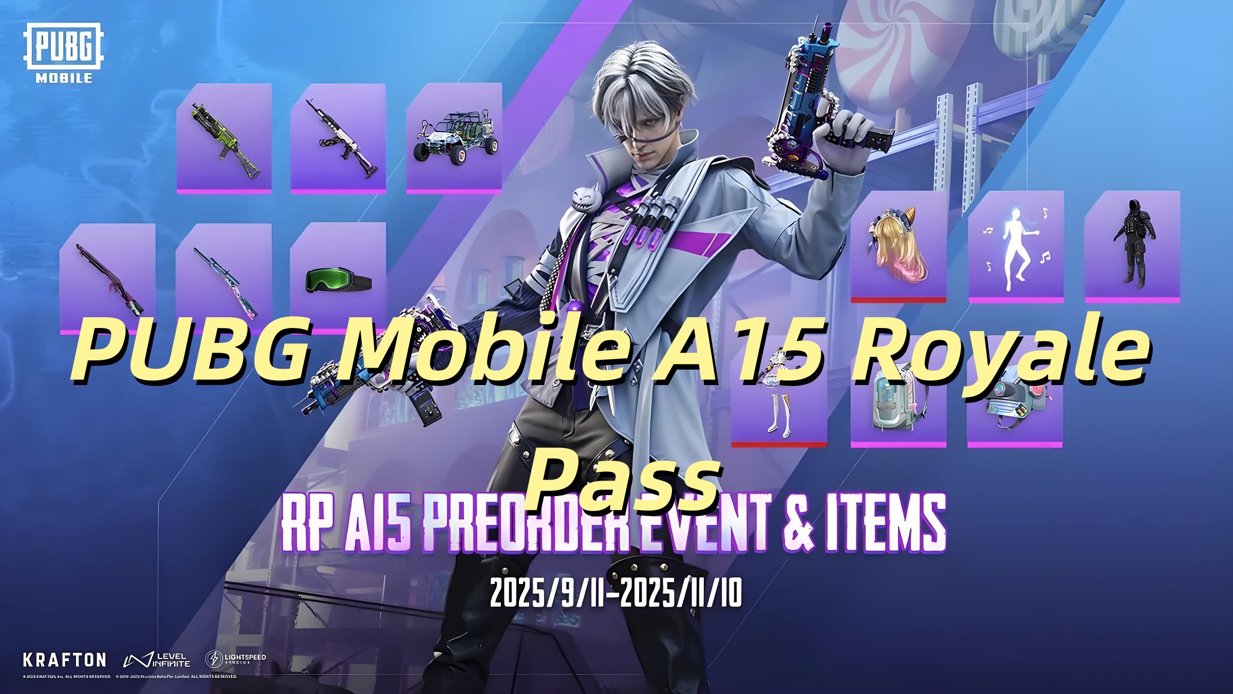 PUBG Mobile A15 Royale Pass: Halloween Costumes, Gun Skins, Vehicle Skins, and Discounts