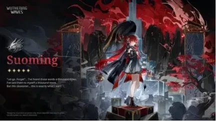 WuWa Suoming Build Guide: Best Weapons, Echoes, Stats, Teams & More