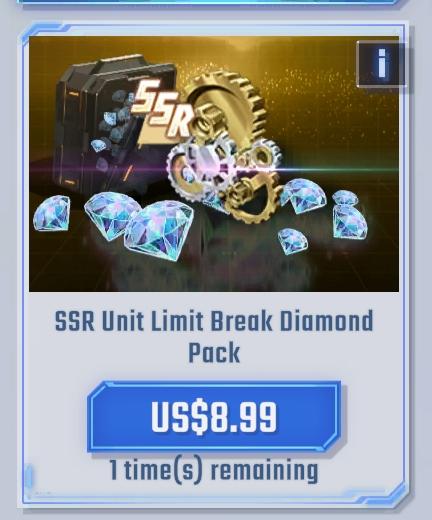 SSR Unit Break Limit Diamond Package