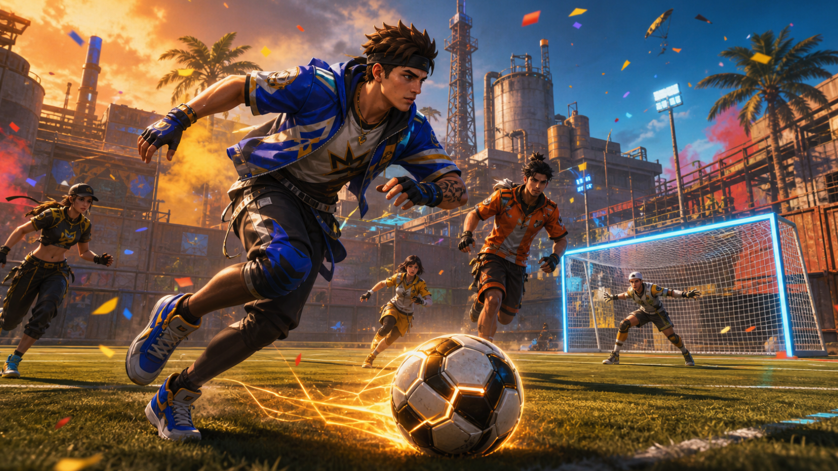 Hướng dẫn Free Fire Fire Kickoff: Phần thưởng, cơ chế mới và mẹo nạp Kim cương