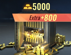 5000 + 800 Golds