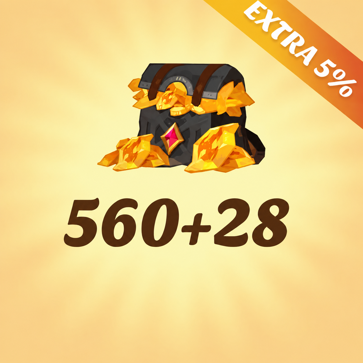 560+28 Dragon Crystals
