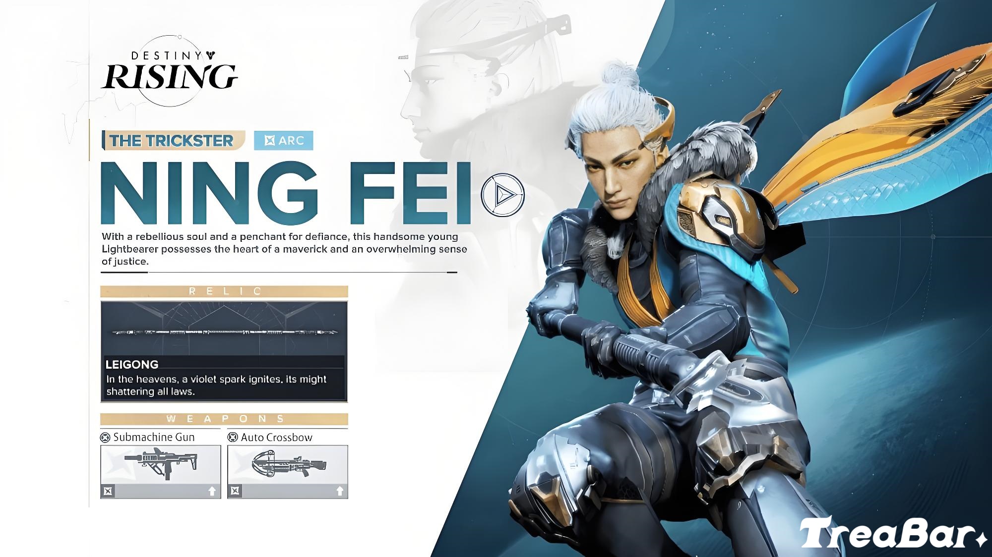 Guide complet de Ning Fei : Meilleures armes, artefacts et configurations d'équipe