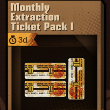 Monthly Ticket Collection Pack I