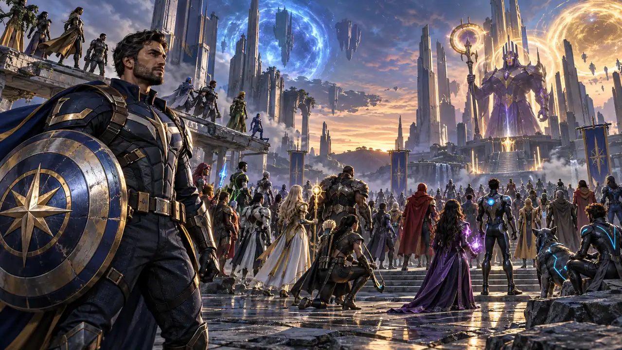 Marvel Rivals Endgame PvE 50 người đấu Thanos cùng liên minh anh hùng