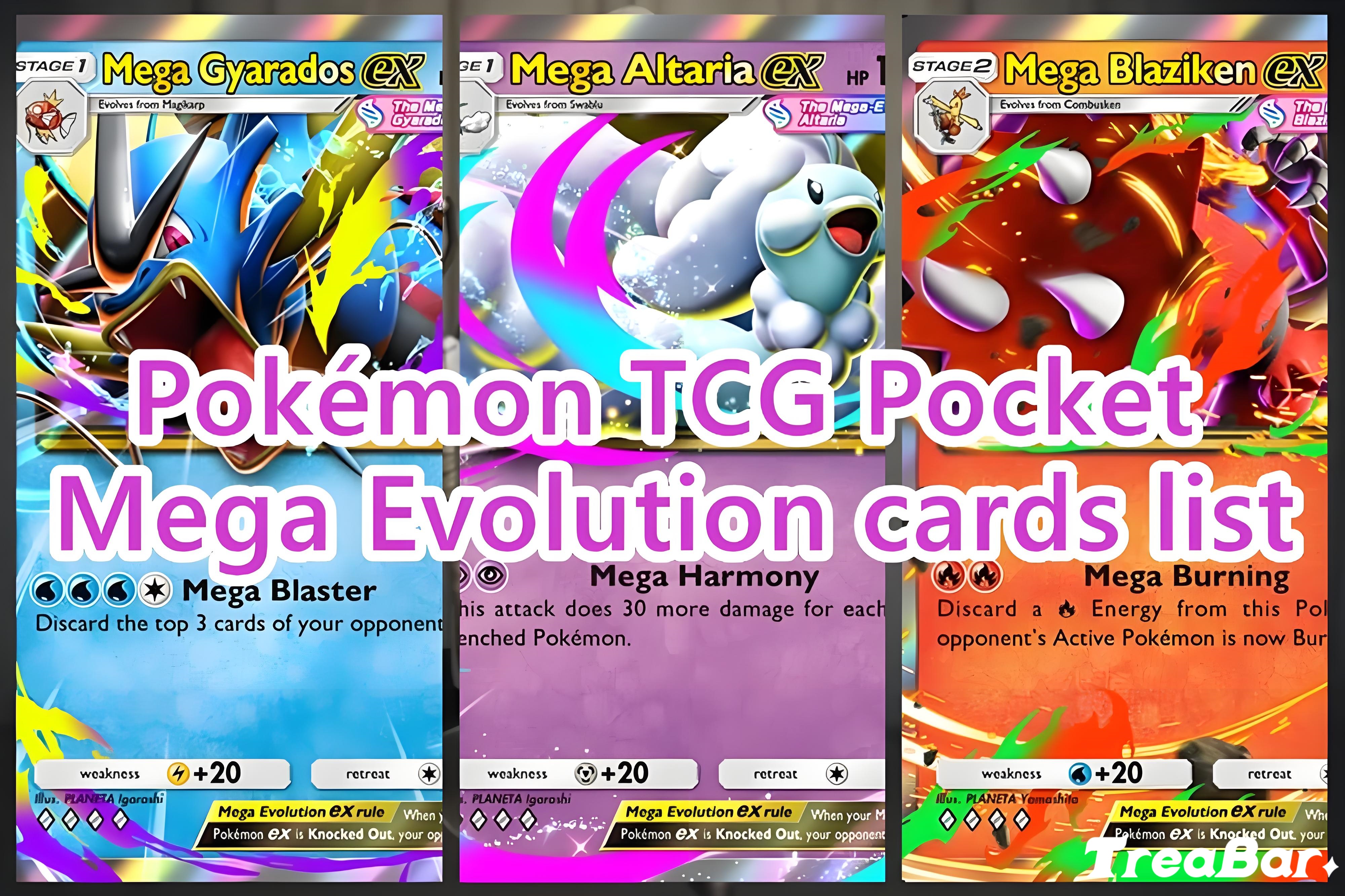 Pokémon Sammelkartenspiel Pocket: Mega-Evolution-Karten im Überblick: Eine vollständige Liste und Spielanleitung für Mega-Pokémon