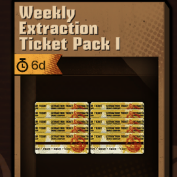 Weekly Ticket Collection Pack I