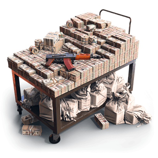 Giant US dollar - themed bag