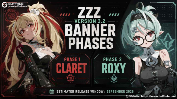 Zenless Zone Zero 3.2 Preview: Claret Flint, Roxy, and Flint Workshop Banner Leak Roundup